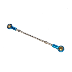 Popychacz regulowany 80mm 2x snap kulowy M3 - MSP4-01002